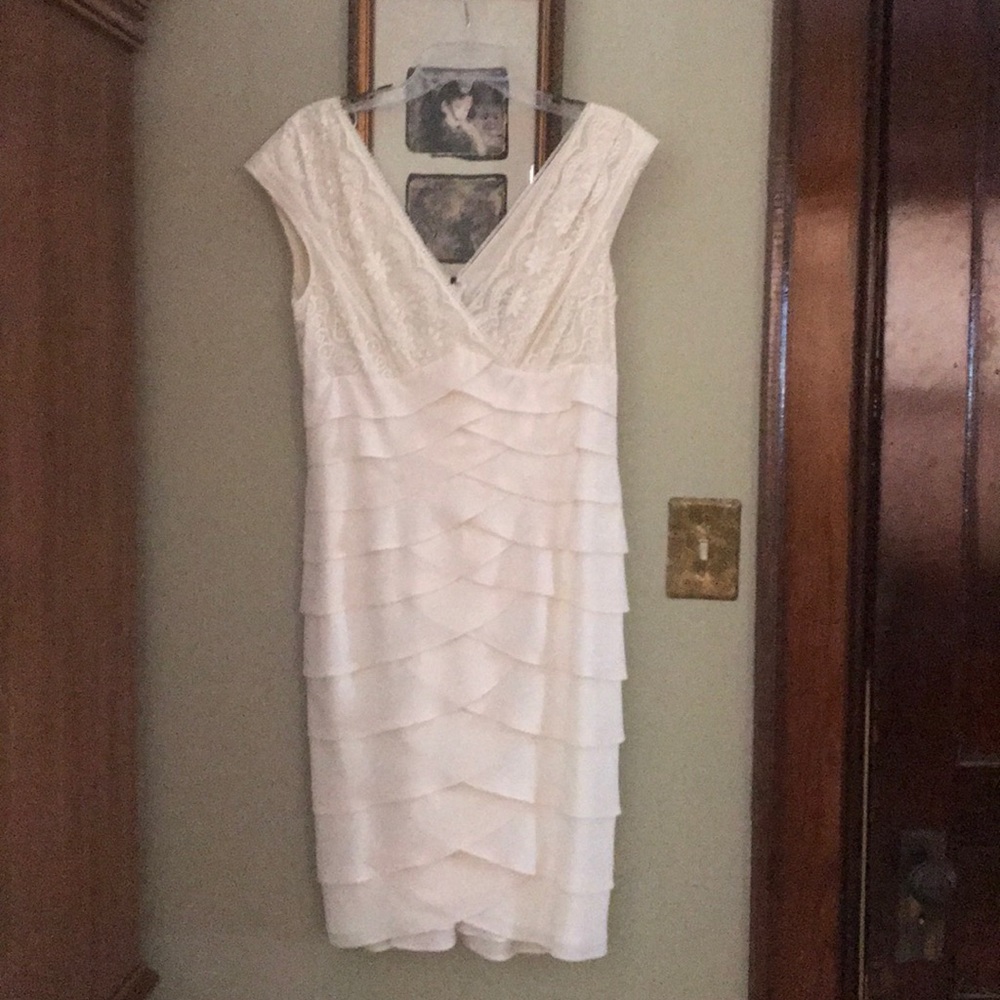 Cream colored dress